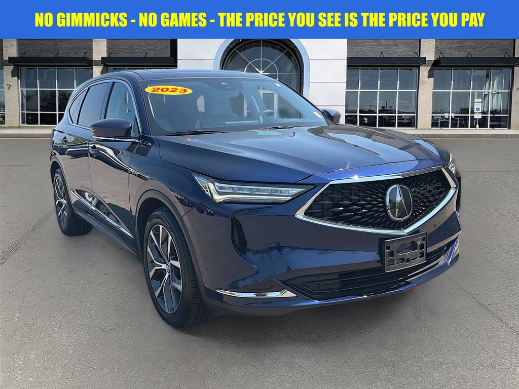 Fathom Blue Pearl 2023 Acura MDX SH-AWD with Technology Package SUV / Crossover All-Wheel Drive Automatic