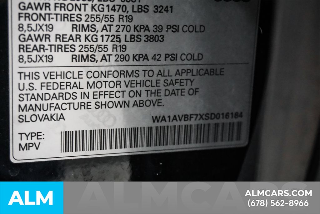 Used 2025 Black Audi 55 Premium image 64