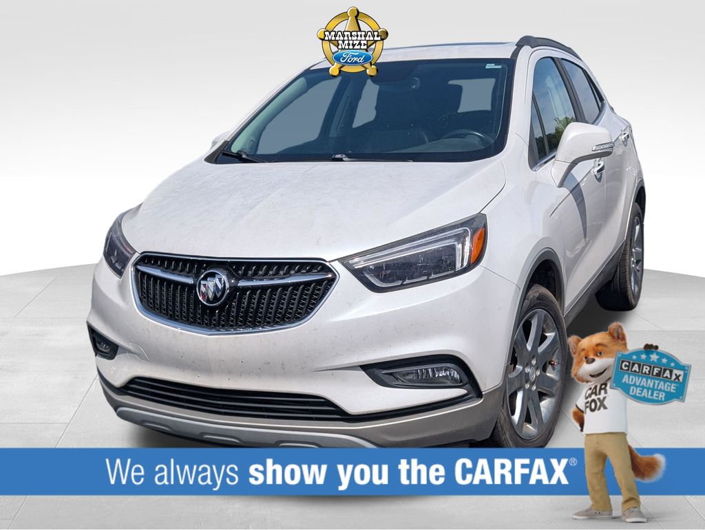 White Frost Tricoat 2018 Buick Encore Essence AWD SUV / Crossover All-Wheel Drive 6-Speed Automatic Overdrive