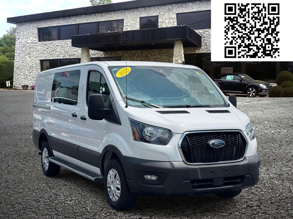 Oxford White 2025 Ford Transit Cargo Van Rear-Wheel Drive