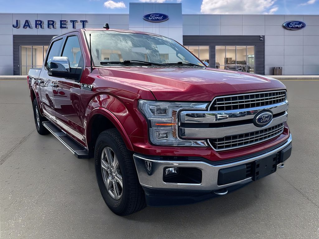 Red Metallic 2020 Ford F-150 Pickup Truck Four-Wheel Drive Automatic