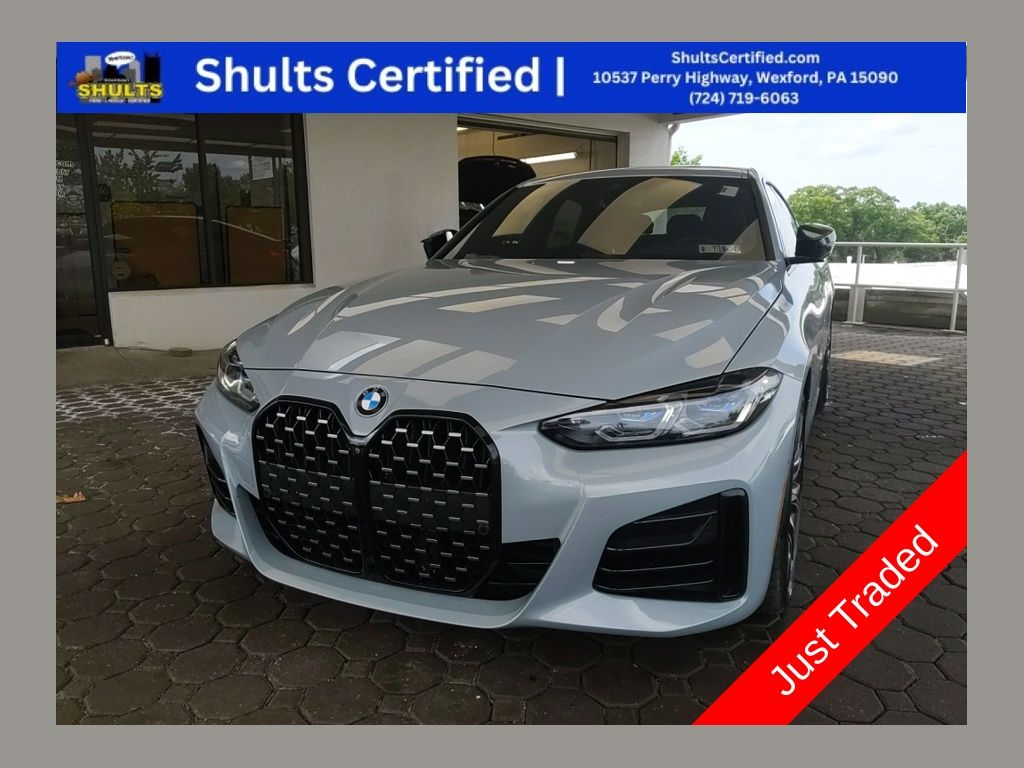 Gray Metallic 2022 BMW 4 Series M440i Gran Coupe xDrive Coupe All-Wheel Drive 8-Speed Automatic