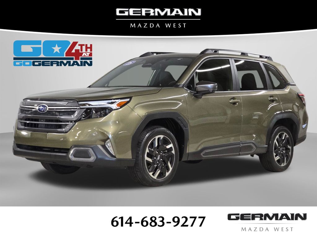 Autumn Green Metallic 2025 Subaru Forester SUV / Crossover All-Wheel Drive Continuously Variable Transmission
