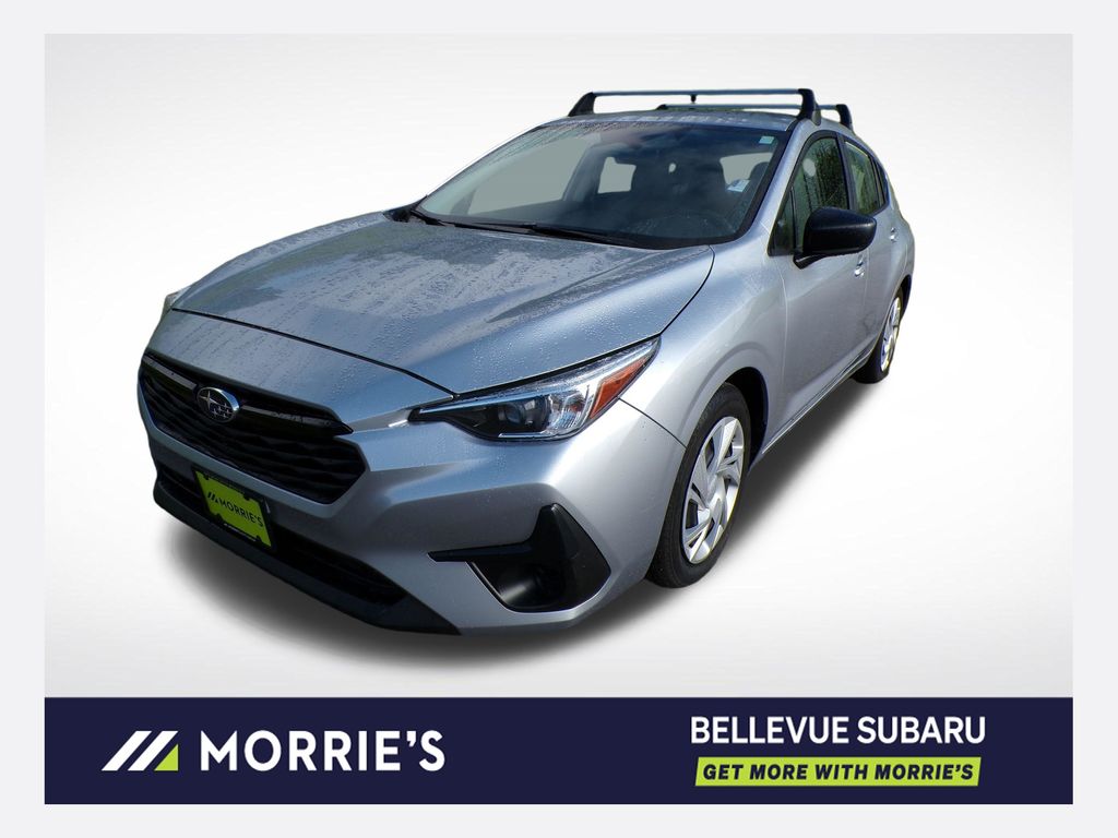 Ice Silver Metallic 2024 Subaru Impreza AWD Wagon All-Wheel Drive Continuously Variable Transmission
