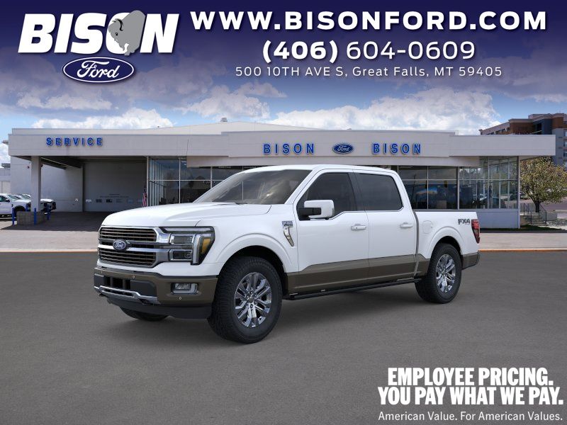 Star White Metallic Tri-Coat 2026 Ford F-150 Pickup Truck Four-Wheel Drive Automatic