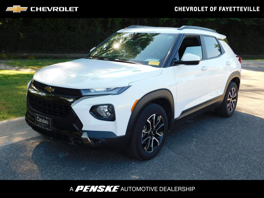Summit White 2022 Chevrolet Trailblazer SUV / Crossover Front-Wheel Drive Continuously Variable Transmission