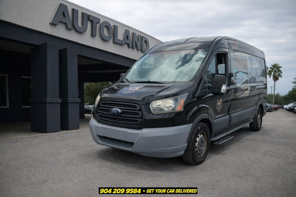 Shadow Black 2017 Ford Transit Cargo Van Rear-Wheel Drive 6-Speed Automatic Overdrive