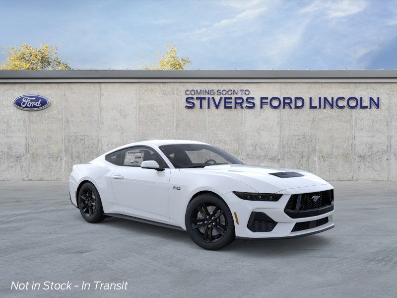 White 2026 Ford Mustang GT Fastback RWD Coupe Rear-Wheel Drive 6-Speed Manual