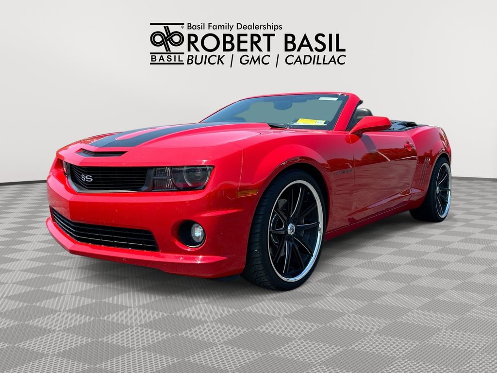 Victory Red 2011 Chevrolet Camaro Convertible Rear-Wheel Drive 6-Speed Automatic