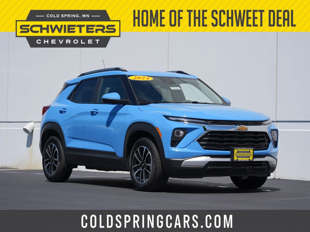 Fountain Blue 2024 Chevrolet Trailblazer SUV / Crossover Front-Wheel Drive Continuously Variable Transmission