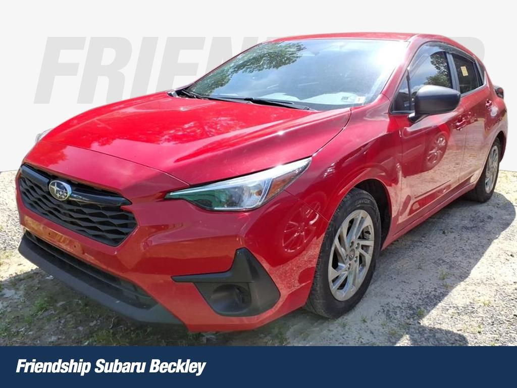 Pure Red 2024 Subaru Impreza AWD Wagon All-Wheel Drive Continuously Variable Transmission