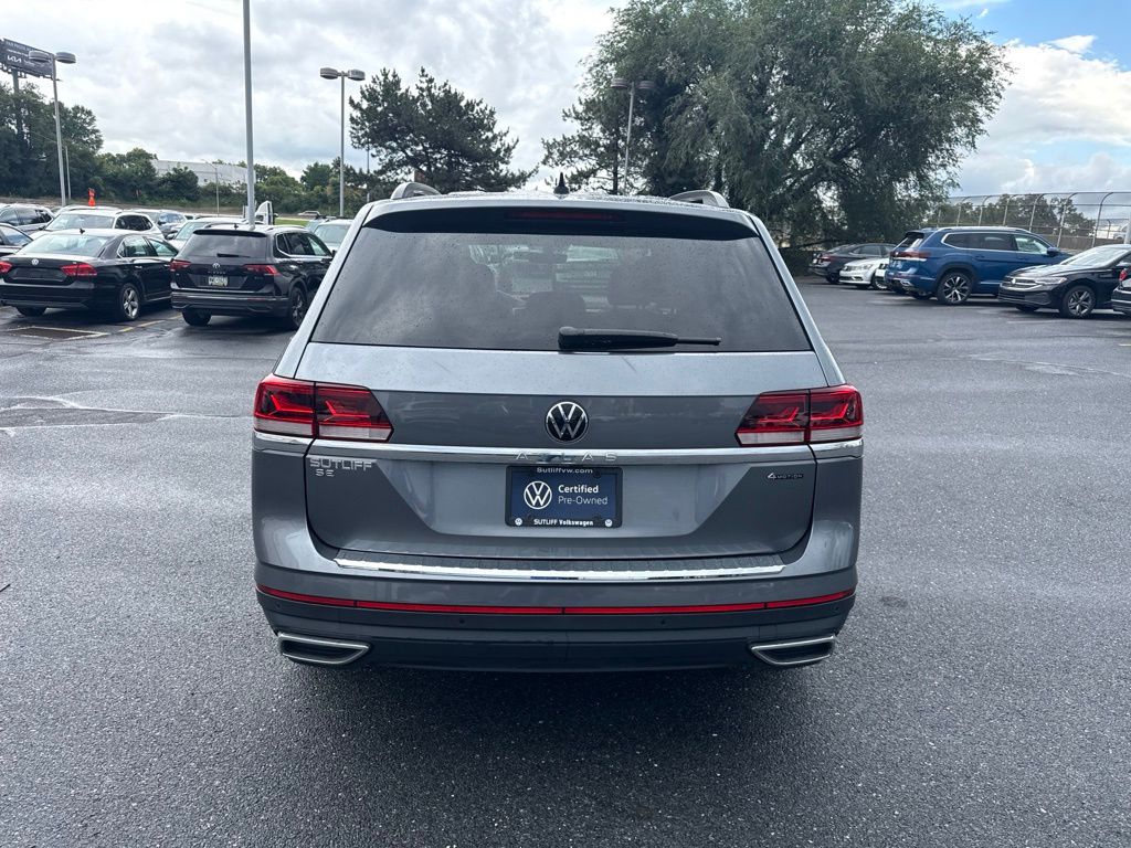 2023 Volkswagen Atlas 2.0T SE w/Technology Gray at Subaru and VW of Moon Township