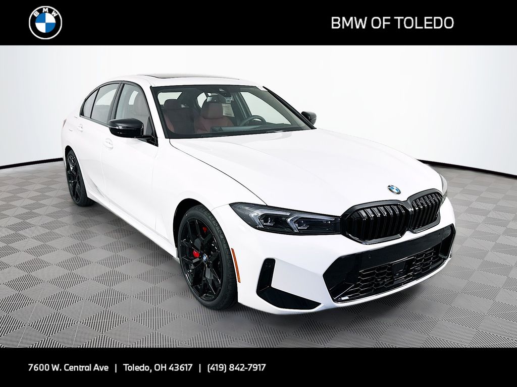White 2026 BMW 3 Series Sedan All-Wheel Drive 8-Speed Automatic
