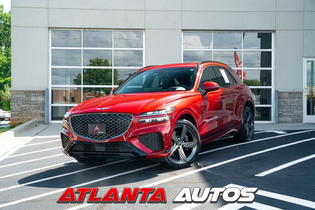 Mauna Red 2025 Genesis GV70 SUV / Crossover All-Wheel Drive 8-Speed Automatic