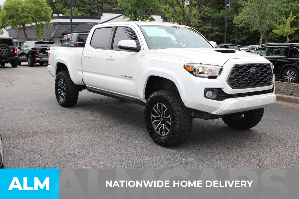 Used 2021 White Toyota TRD Sport image 4