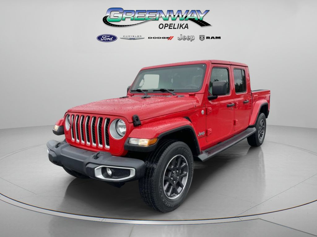 Used 2021 Red Jeep Overland image 3