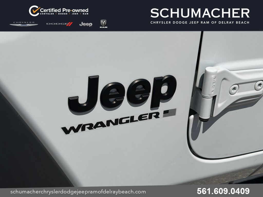 used 2023 Jeep Wrangler car, priced at $23,188