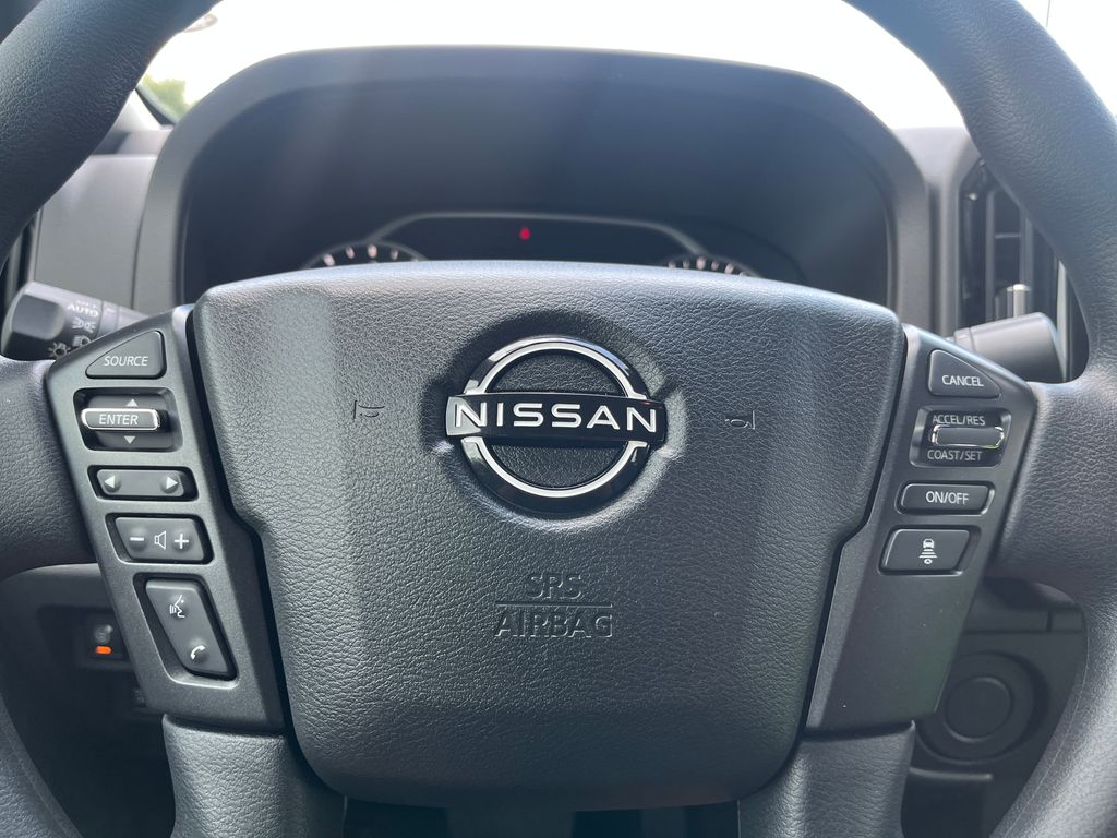 2026 Glacier White Nissan Frontier SV RWD Truck
