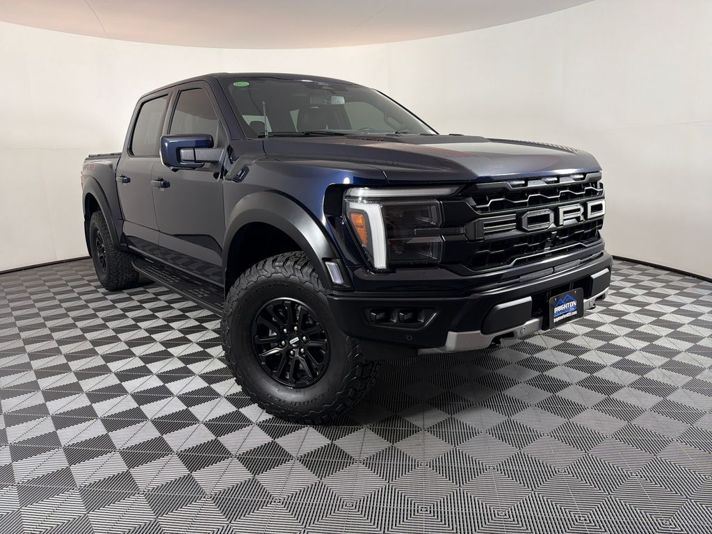 Antimatter Blue Metallic 2024 Ford F-150 Pickup Truck Four-Wheel Drive Automatic
