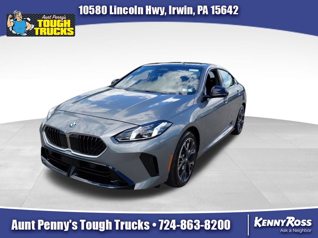 Brooklyn Gray Metallic 2026 BMW 2 Series Sedan All-Wheel Drive 7-Speed Automatic