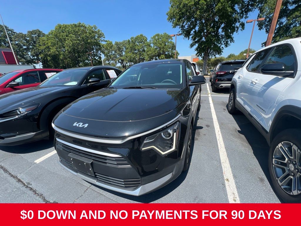 Aurora Black Pearl 2025 Kia Niro SUV / Crossover Front-Wheel Drive 6-Speed Dual Clutch