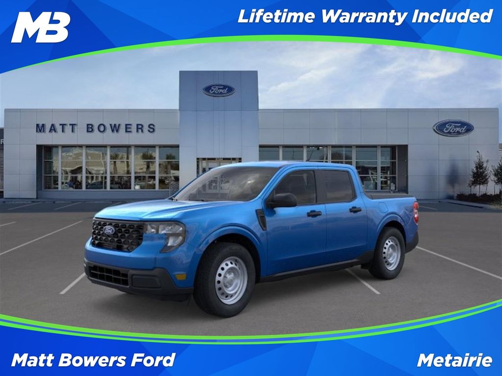 Velocity Blue 2026 Ford Maverick Pickup Truck Front-Wheel Drive Continuously Variable Transmission