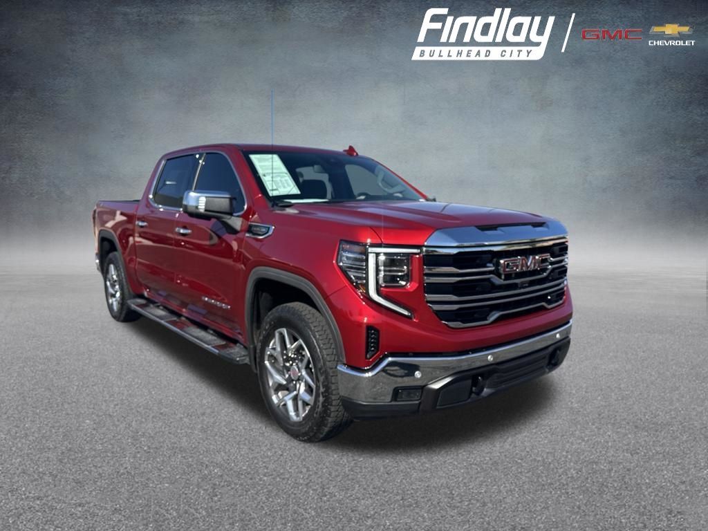 Volcanic Red Tintcoat 2024 GMC Sierra 1500 Pickup Truck Four-Wheel Drive Automatic