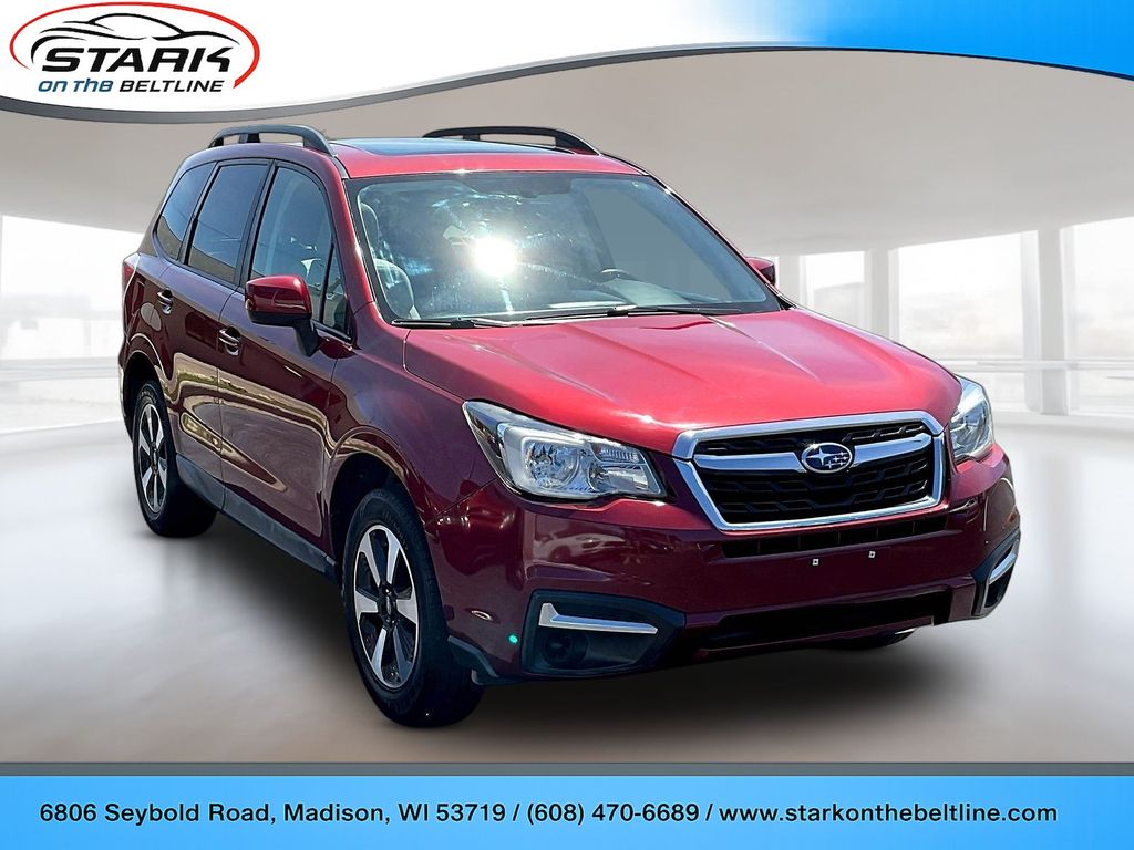 Venetian Red Pearl 2018 Subaru Forester 2.5i Premium SUV / Crossover All-Wheel Drive Continuously Variable Transmission