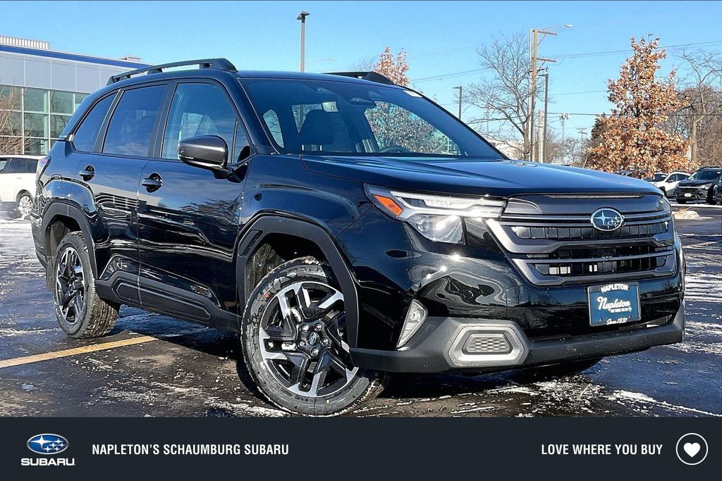Crystal Black Silica 2026 Subaru Forester SUV / Crossover All-Wheel Drive Continuously Variable Transmission