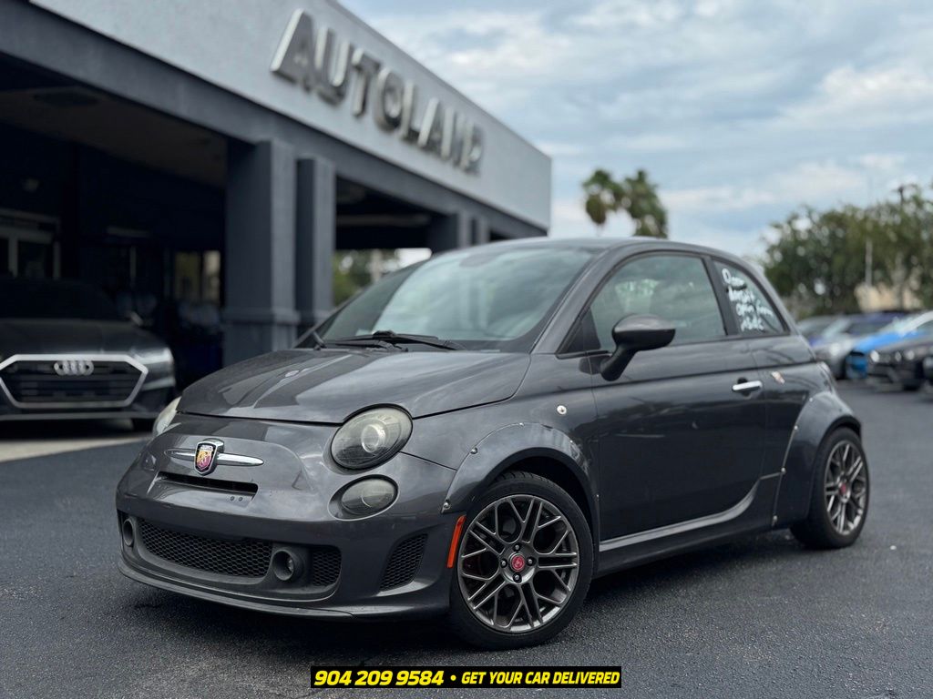 Granito Lucente (Granite Crystal) 2015 FIAT 500 Hatchback Front-Wheel Drive 6-Speed Automatic