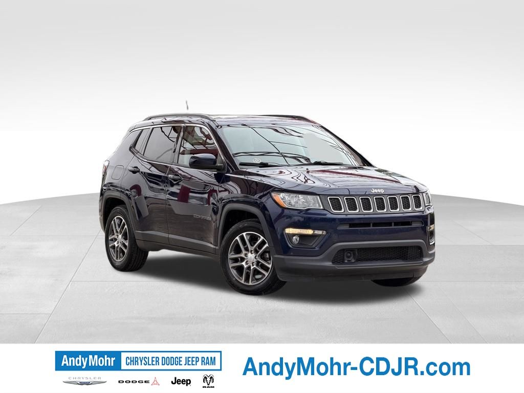 Blue Pearl 2020 Jeep Compass SUV / Crossover Front-Wheel Drive 6-Speed Automatic