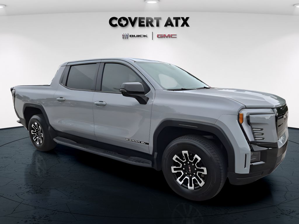 Gray 2026 GMC Sierra EV Pickup Truck All-Wheel Drive 1-Speed Automatic