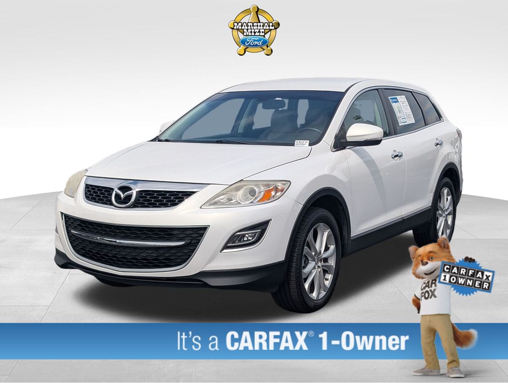 Crystal White Pearl Mica 2011 Mazda CX-9 SUV / Crossover Front-Wheel Drive 6-Speed Automatic