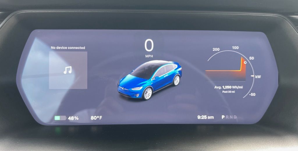 2018 Tesla Model X 75D Blue at Classic Elite Chevrolet Sugar Land