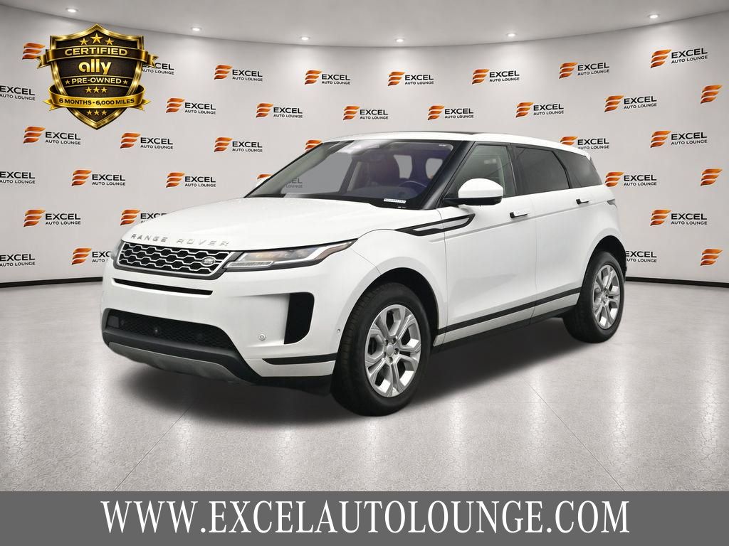 White 2021 Land Rover Range Rover Evoque SUV / Crossover All-Wheel Drive 9-Speed Automatic