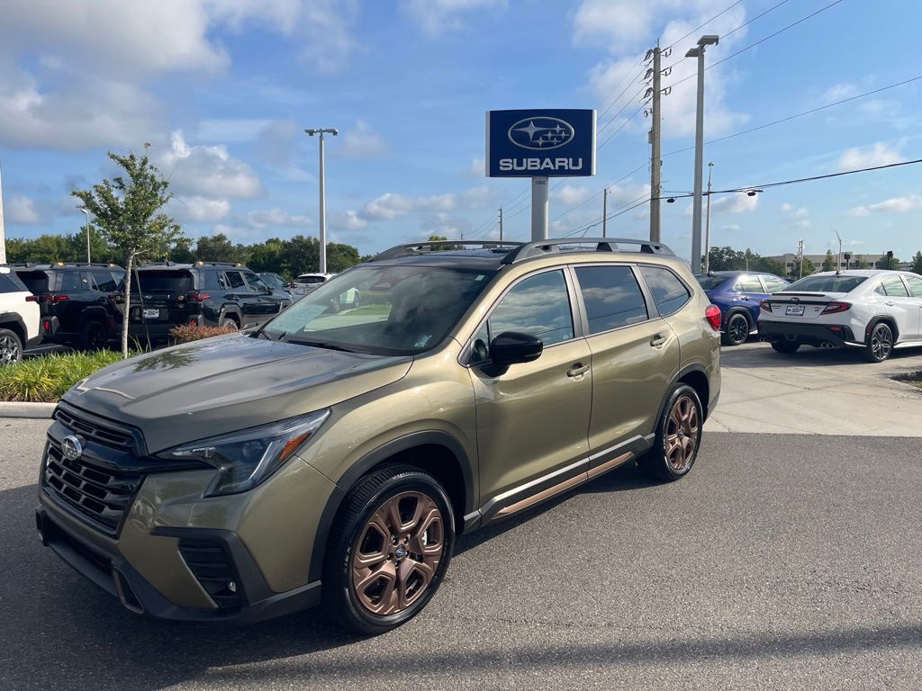 Green Metallic 2025 Subaru Ascent Limited Bronze Edition AWD SUV / Crossover All-Wheel Drive Continuously Variable Transmission