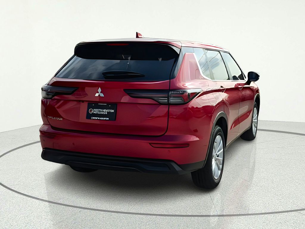2026 Mitsubishi Outlander ES Red at North Houston Mitsubishi