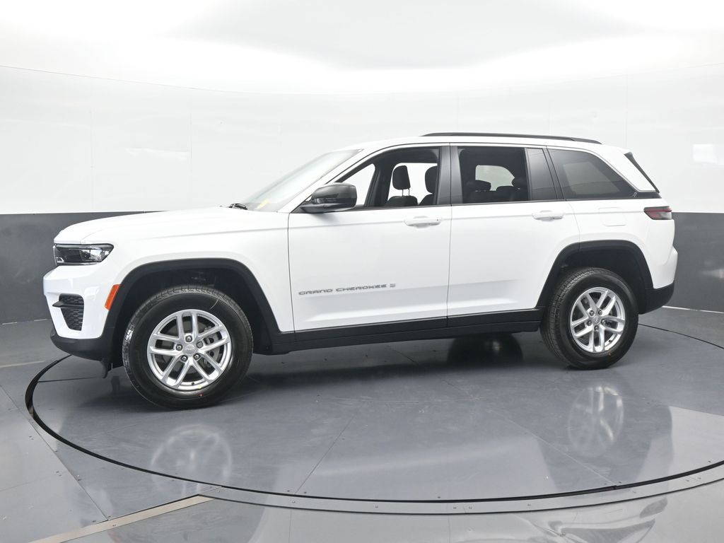 New 2025 Bright White Clearcoat Jeep Laredo image 2
