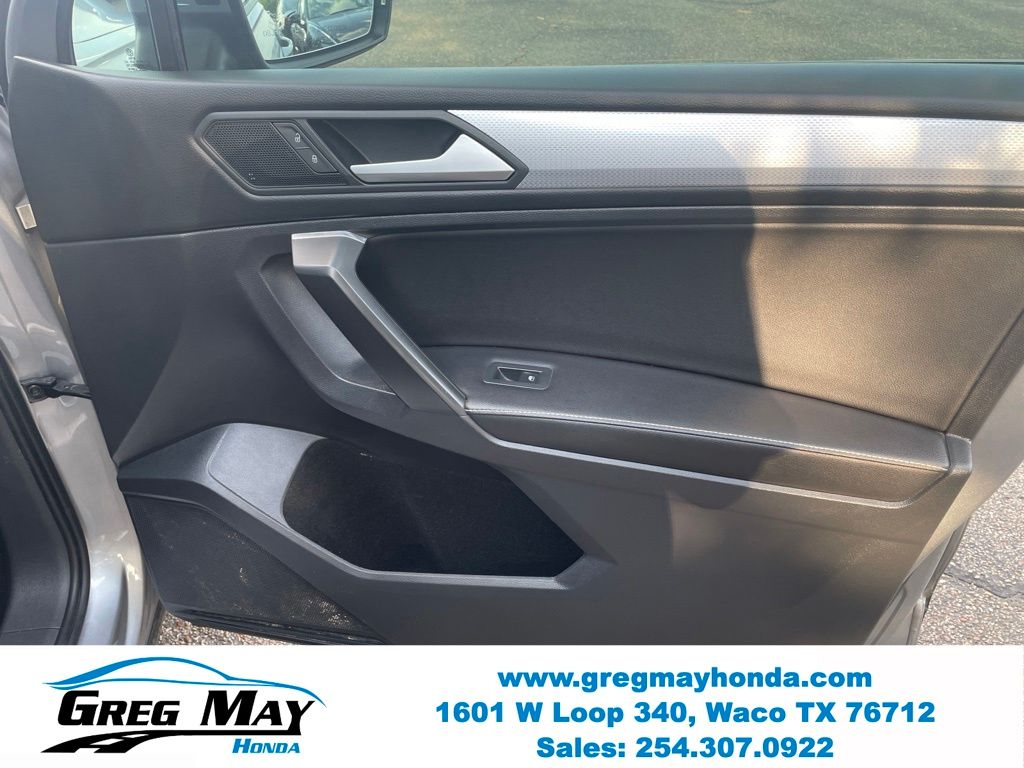 2022 Volkswagen Tiguan 2.0T S Silver at Greg May Honda