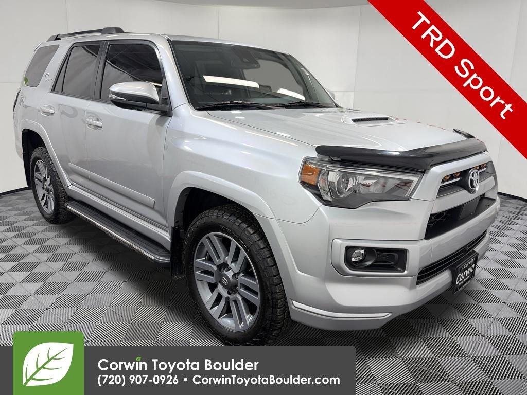 Classic Silver Metallic 2022 Toyota 4Runner SUV / Crossover Four-Wheel Drive 5-Speed Automatic