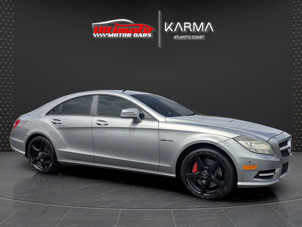 Gray 2013 Mercedes-Benz CLS Sedan Rear-Wheel Drive 7-Speed Automatic