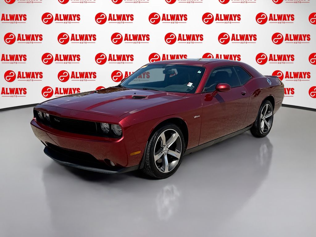 High Octane Red Pearlcoat 2014 Dodge Challenger Coupe Rear-Wheel Drive 5-Speed Automatic
