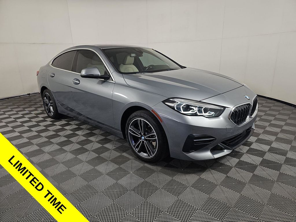 Gray Metallic 2023 BMW 2 Series Sedan Front-Wheel Drive 8-Speed Automatic