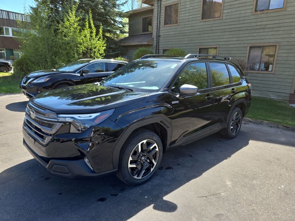 Crystal Black Silica 2026 Subaru Forester Hybrid SUV / Crossover All-Wheel Drive Continuously Variable Transmission