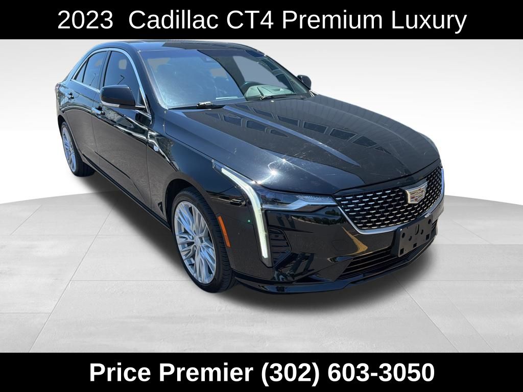Black Raven 2023 Cadillac CT4 Sedan All-Wheel Drive 8-Speed Automatic