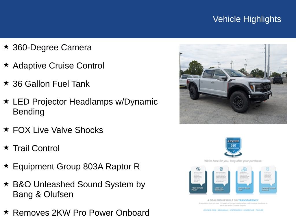2025 Ford F-150 Raptor