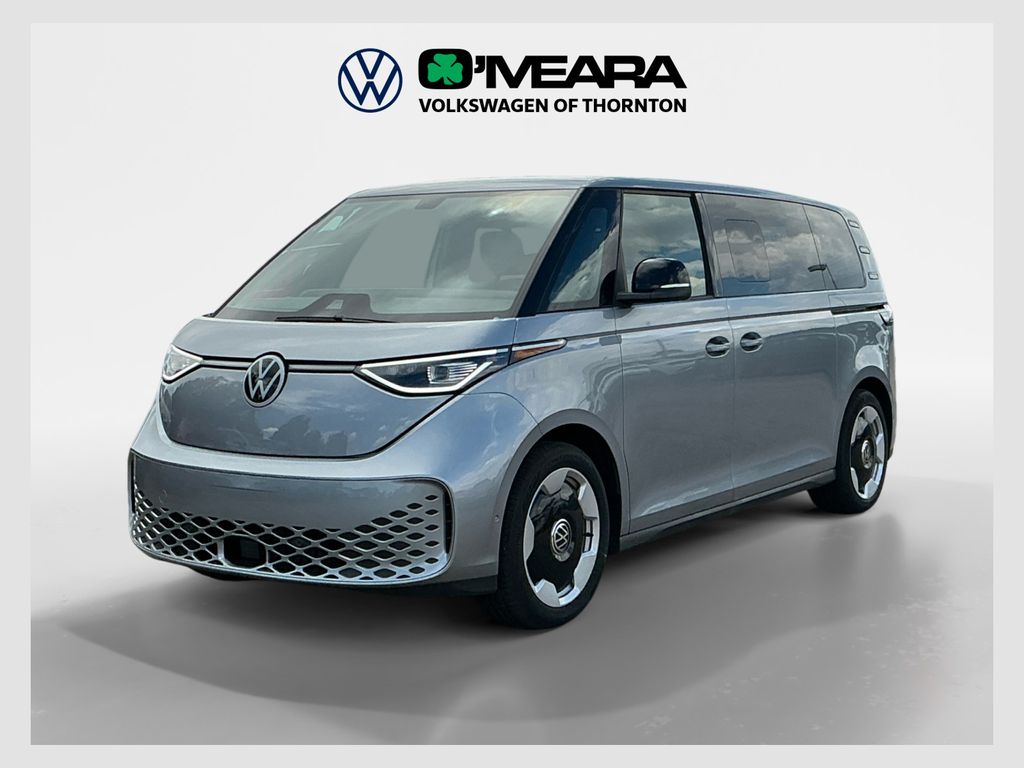 Metro Silver Metallic 2025 Volkswagen ID.Buzz Pro S RWD Minivan Rear-Wheel Drive Automatic