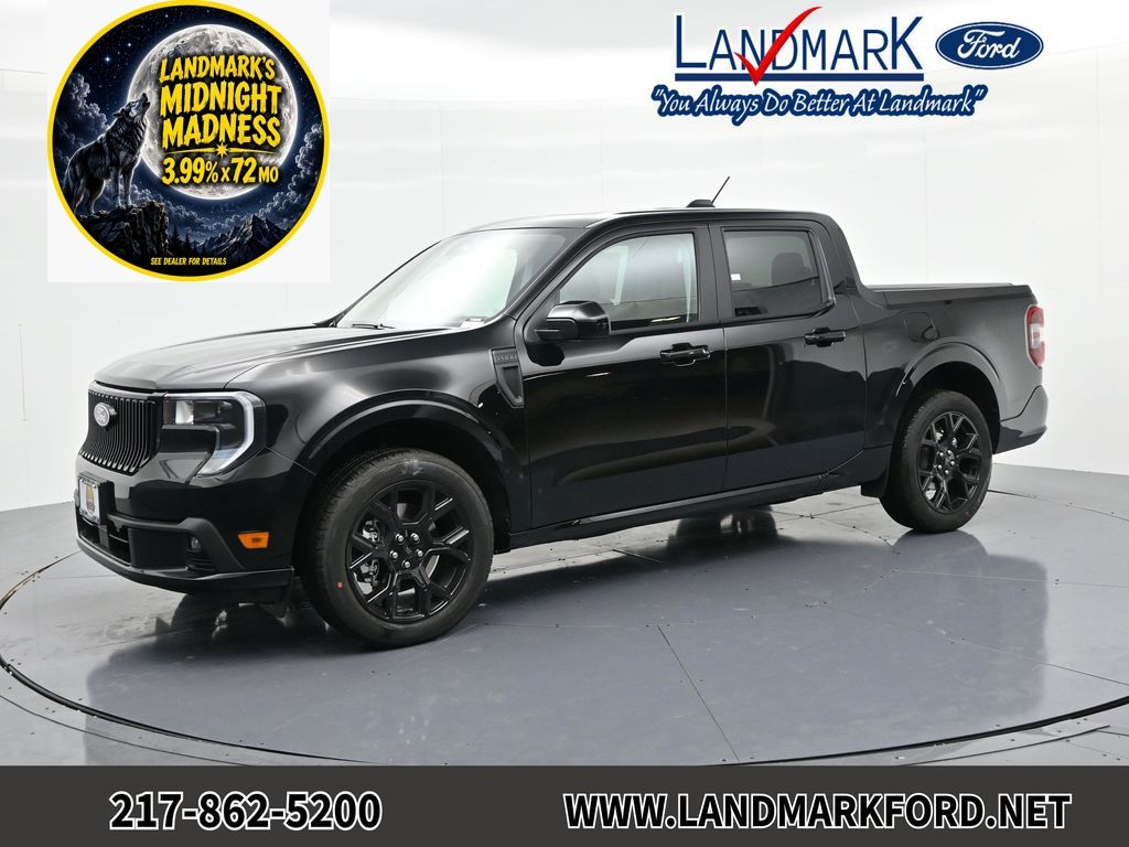 Shadow Black 2026 Ford Maverick Pickup Truck All-Wheel Drive 7-Speed Automatic