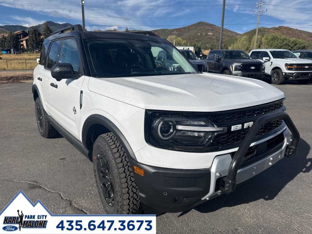 Oxford White 2025 Ford Bronco Sport SUV / Crossover All-Wheel Drive 8-Speed Automatic