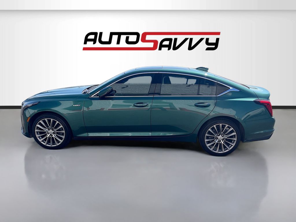Used 2025 Blue Cadillac Premium Luxury image 4